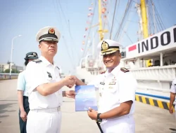 KRI Bima Suci Lanjutkan Misi Diplomasi Duta Bangsa Menuju Busan Korea Selatan