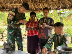 Bekali ketrampilan Warga Kanggime, TNI : Produktif dorong pertumbuhan ekonomi lokal