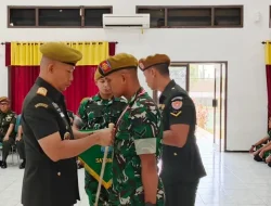 Prajurit Yonarhanud 2 Kostrad Raih Peringkat 1 Dalam Pendidikan Kecabangan