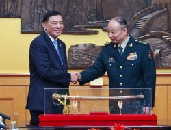 Menhan RI Lakukan Pertemuan Bilateral dengan Vice Chairman CMC Tiongkok