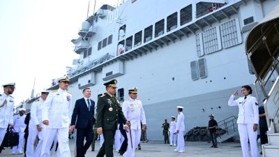 KRI Sriwijaya-100 Diresmikan, Perkuat Armada TNI AL