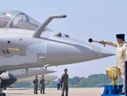 Presiden Prabowo Serahkan Pesawat MRCA Rafale dan Sistem Pertahanan Modern kepada TNI