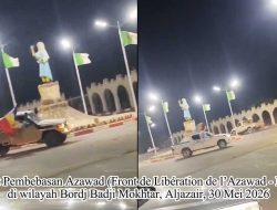 Parade Militer Kelompok Separatis Azawad di Aljazair Picu Ketegangan Baru dan Sorotan Internasional