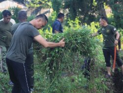 Kodim 1202/Skw Dukung Gerakan ASRI melalui Kerja Bhakti Bersama Pemerintah Kota.