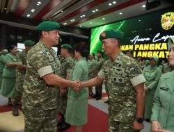 Pimpin Laporan Korps 45 Pati TNI AD, Kasad Tekankan Amanah Kepemimpinan
