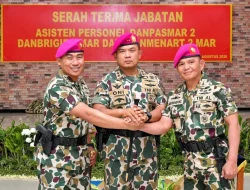 Kolonel Marinir Agus Nyubianto Pimpin Resimen Artileri 2 Marinir