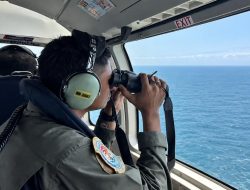 TNI AL Kerahkan KRI dan Pesud Bantu Evakuasi SAR KM Virgo Transport 8 yang Tenggelam di Laut Jawa