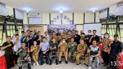 TNI Gencarkan Sosialisasi Pencegahan Karhutla di Kuala Behe Landak