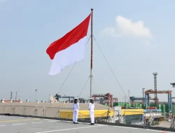 Bendera Merah Putih Berkibar Gagah di KRI Sriwijaya-100, Resmi Perkuat Armada TNI AL