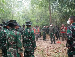 TNI Perkuat Penanganan Karhutla di Wilayah Kalbar, Khususnya Sektor Selatan