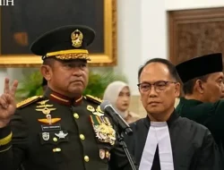 Presiden Prabowo Lantik Jenderal Maruli Simanjutak Sebagai Wakil Panglima TNI